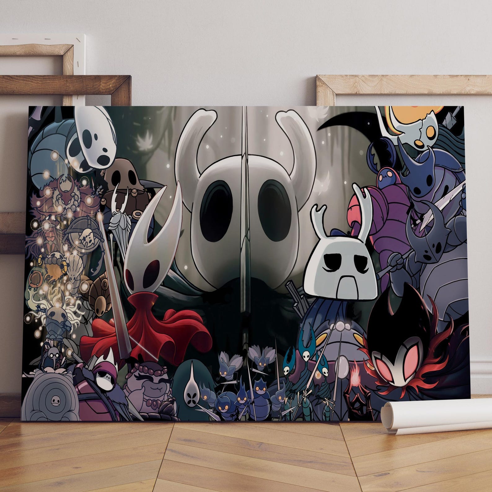 Hollow Knight Poster / the Knight & Hornet Wall Art / Game Print ...