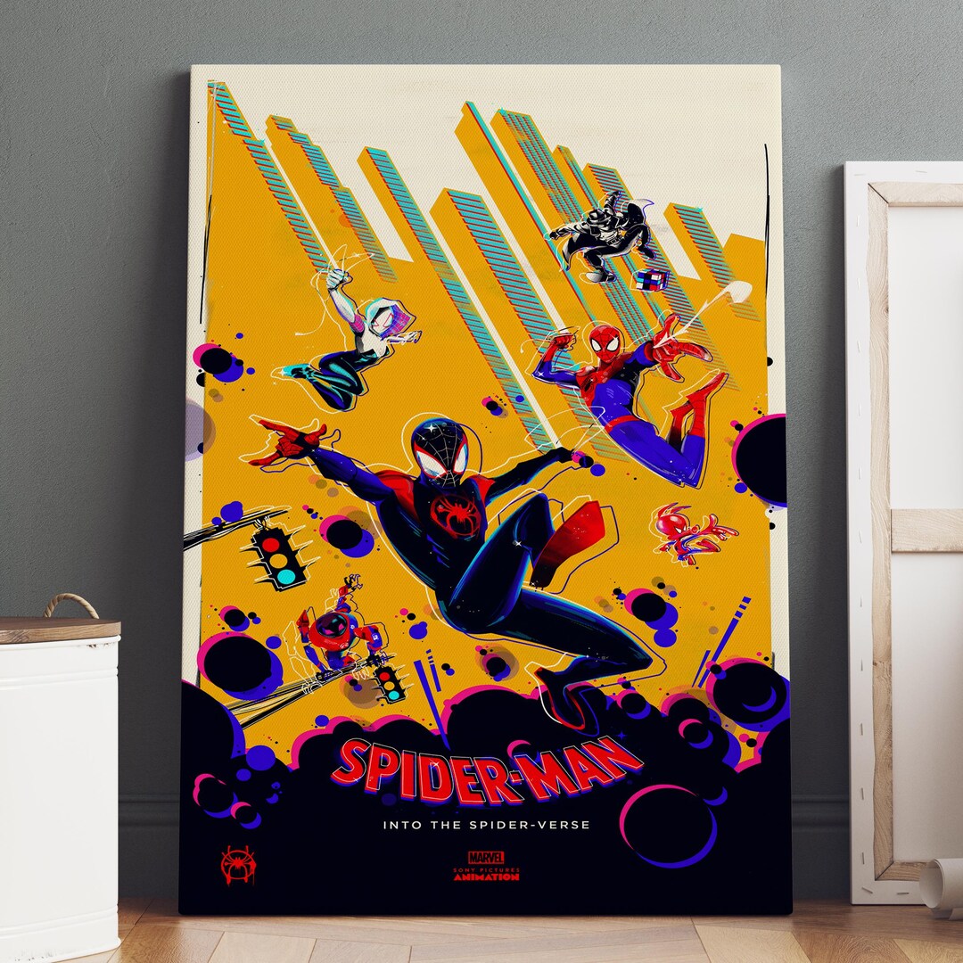 Spider-man Series Poster / Peter Parker Wall Art / Game Print / Canvas ...