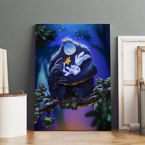 Póster de Ori and the Will of the Wisps, arte de pared de Naru, impresión en lienzo de primera calidad, regalo para fanáticos de los juegos, decoración de pared para jugadores