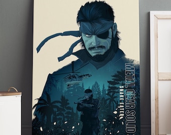 メタルギアソリッド2 雷電 スネーク ポスター みんな、前のポスターが気に入ってくれたから、今回は『メタルギア