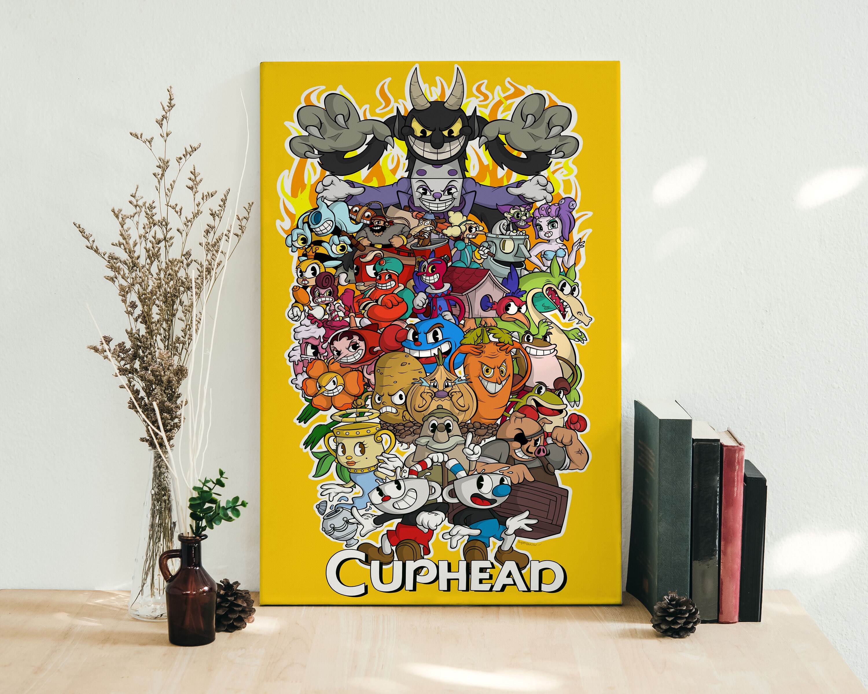 Cuphead poster cheap