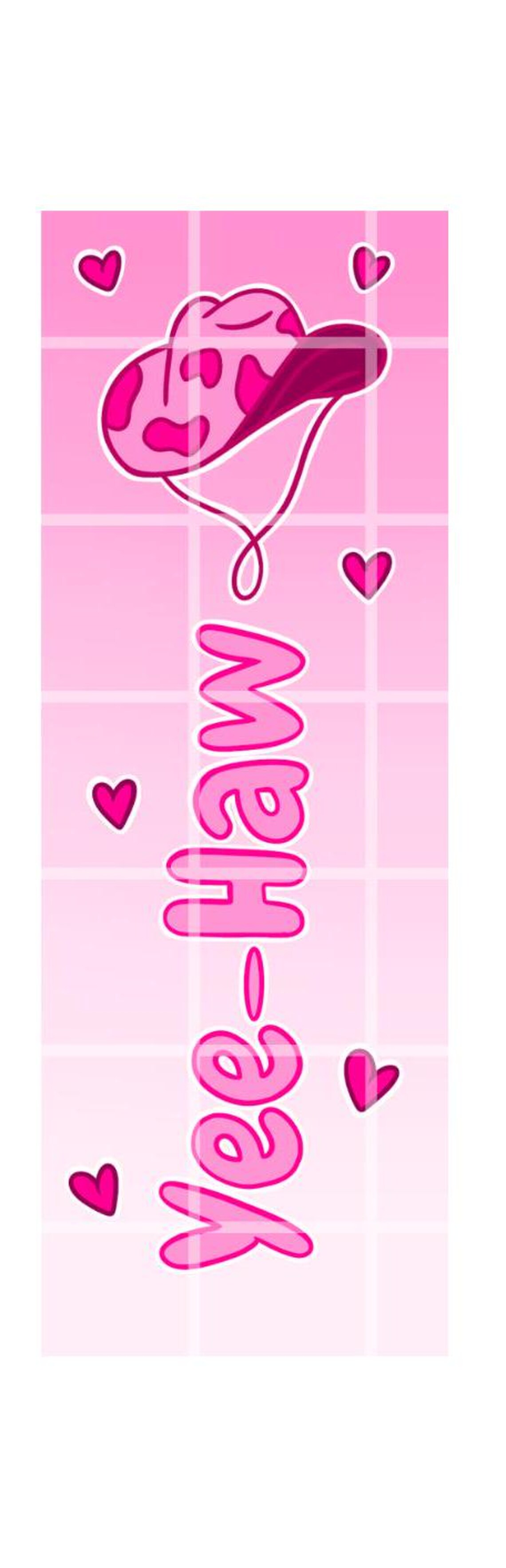 Cowgirl Bookmarks | Cute Girly Book Lovers | Pink Western Bookish Merch ...