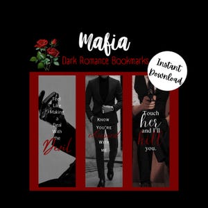 Dark Romance Bookmarks | Spicy Bookmark | Smutty Bookmark | Smutty Book Club | Spicy Romance Bookmark | Dark Romance Merch | Dark Romance
