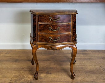 Antique French bedside table - Louis XVI style