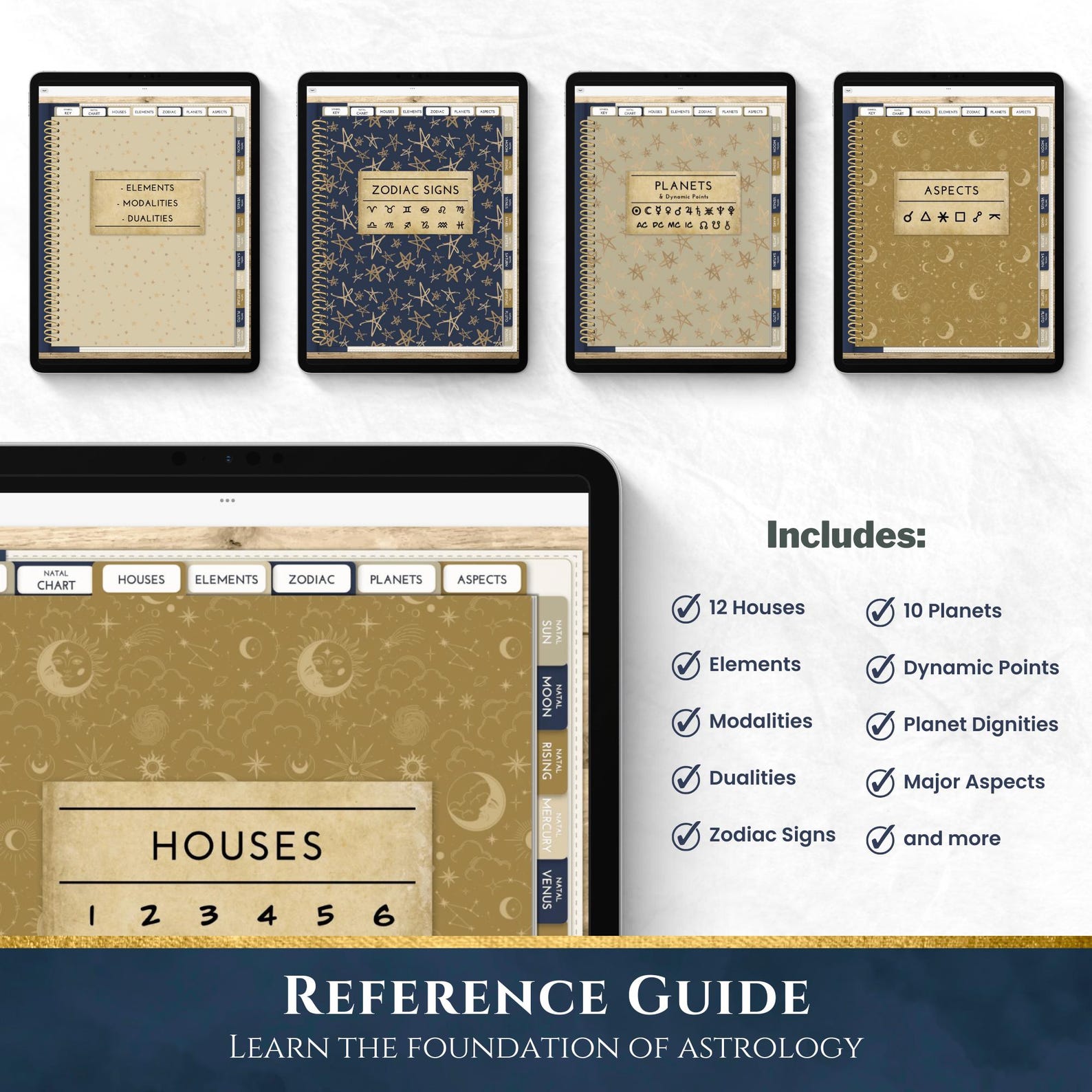 Astrology Reference Guide | Workbook | Astrology Information ...