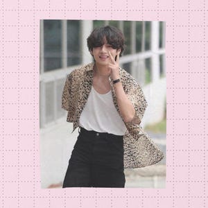 Taehyung V BTS Custom Kpop Blanket, Personalized Velveteen Plush Throw, BTS Merch, Custom Photo Blanket, Kpop Fan Gift