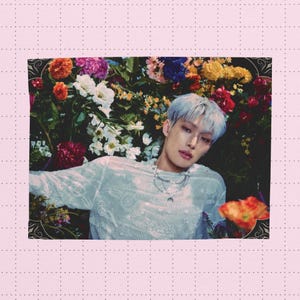 Mingi Ateez Custom Kpop Blanket, Personalized Velveteen Plush Throw, Ateez Merch, Custom Photo Blanket, Kpop Fan Gift
