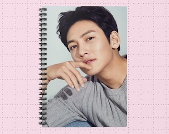 Ji Chang Wook Notebook – Custom Kdrama Spiral Journal, Personalized Korean Drama Fan Gift