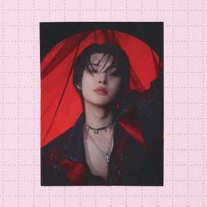 Mingi Ateez Custom Kpop Blanket, Personalized Velveteen Plush Throw, Ateez Merch, Custom Photo Blanket, Kpop Fan Gift