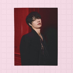 Mingi Ateez Custom Kpop Blanket, Personalized Velveteen Plush Throw, Ateez Merch, Custom Photo Blanket, Kpop Fan Gift