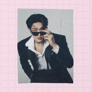Mingi Ateez Custom Kpop Blanket, Personalized Velveteen Plush Throw, Ateez Merch, Custom Photo Blanket, Kpop Fan Gift