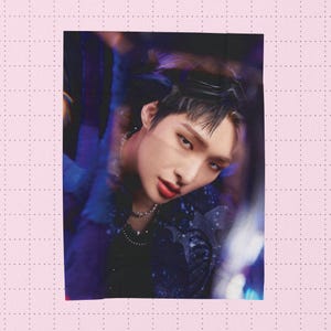 Mingi Ateez Custom Kpop Blanket, Personalized Velveteen Plush Throw, Ateez Merch, Custom Photo Blanket, Kpop Fan Gift
