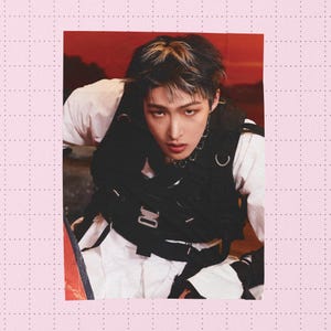 Mingi Ateez Custom Kpop Blanket, Personalized Velveteen Plush Throw, Ateez Merch, Custom Photo Blanket, Kpop Fan Gift