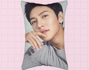 Ji Chang Wook Pillow – Custom Kdrama Lumbar Pillow, Double-Sided Decorative Cushion, Korean Fan Gift