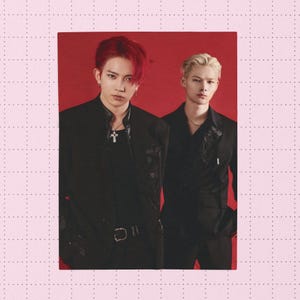 Heeseung & NI-KI Enhypen Custom Kpop Blanket, Personalized Velveteen Plush Throw, Enhypen Merch, Custom Photo Blanket, Kpop Fan Gift