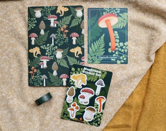 Mushroom Creative Stationery Gift Bundle