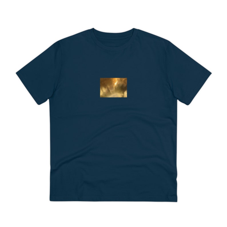 VoyagingWithin, Clothing, organic cotton t-shirt, unisex, Flaming Gold image 2