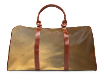 VoyagingWithin, Bags, Waterproof Travel Bag, Old Gold