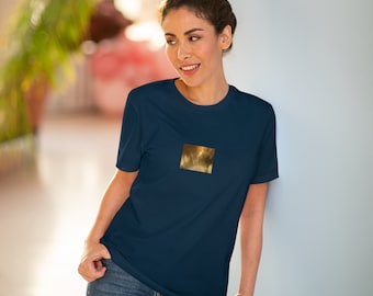VoyagingWithin, Clothing, organic cotton t-shirt, unisex, Flaming Gold