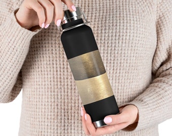 VoyagingWithin, Kitchen, Copper Vacuum Insulated Bottle, Golden Orb 22oz