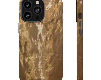 VoyagingWithin, Tech Accessories, impact resistant phone case, Gold Fire