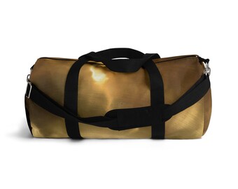 VoyagingWithin, Bags, Duffel Bag, Gold Color