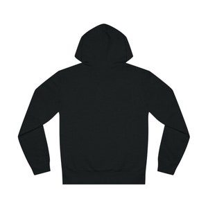 VoyagingWithin, Clothing, organic cotton and recycled polyester, unisex hoodie, Flaming Clouds image 3