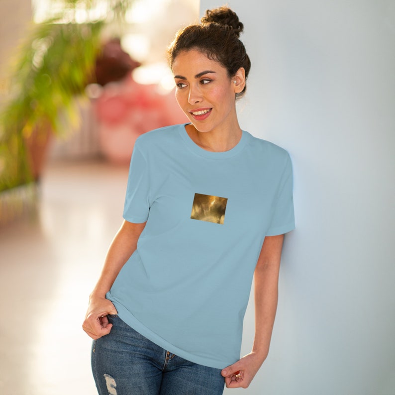 VoyagingWithin, Clothing, organic cotton t-shirt, unisex, Flaming Gold image 8