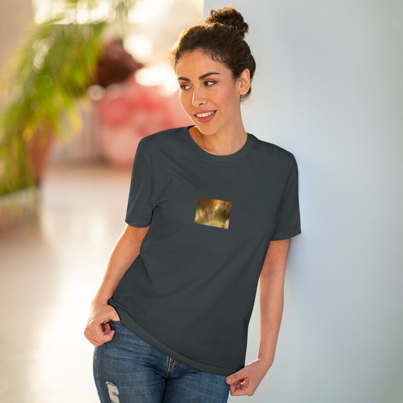 VoyagingWithin, Clothing, organic cotton t-shirt, unisex, Flaming Gold image 10