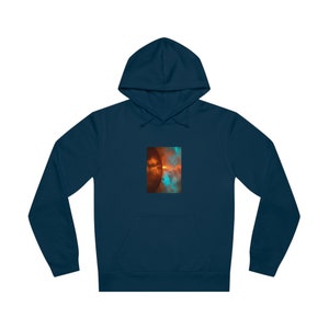 VoyagingWithin, Clothing, organic cotton and recycled polyester, unisex hoodie, Flaming Clouds image 10
