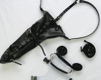 Smother Harness With Corset Arm Restraints