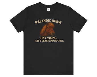 Icelandic horse tee