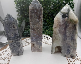 Grounding Moss Agate Towers