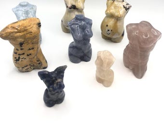 Assorted God and Goddess Crystal Gem Body