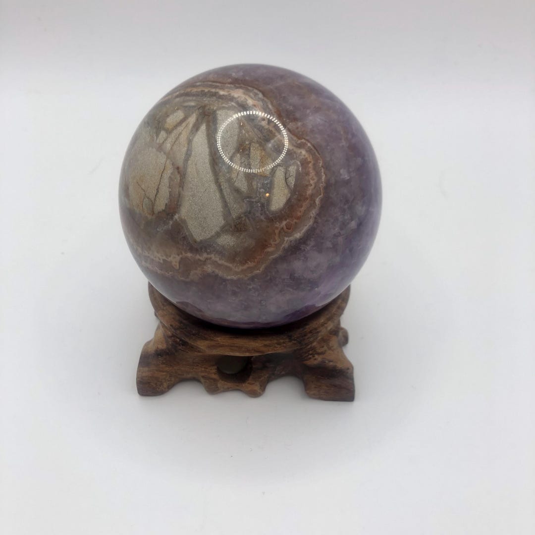Amethyst Lace Sphere - Etsy