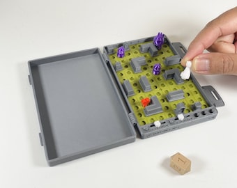 Pocket Dungeon - Reisbordspel, snelle kerkercrawler, met verzamelminiaturen van helden en monsters (alleen 3D-printbestanden)
