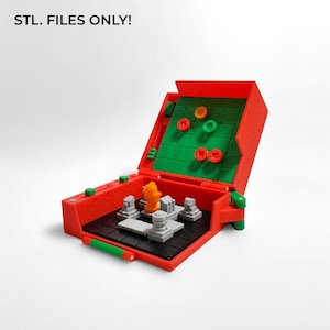 Earthriser - spaceship RPG | fast-paced strategy board game like battleship, build your own spaceship (3d print files only)
