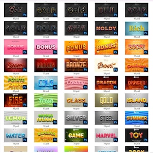 500+ 3D Texteffekte Vorlagen Photoshop bearbeitbare Datei PSD Bild 6