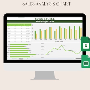 Verkoopanalysegrafiek Excel-spreadsheet, verkoopstatistieken, Google-spreadsheet verkoopprestaties, verkooptrackergrafiek, sjabloon verkoopstatistieken