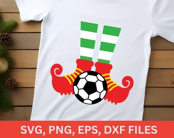 Christmas PNG | Kids PNG | Football Elf Legs svg | Digital Download | Football Elf |  Commercial Use | Christmas Elf Cut files, Cricut files