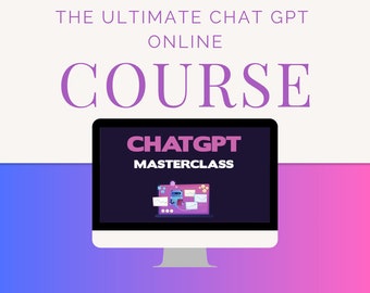 Transformez votre activité en ligne avec Chat GPT : débloquez des informations et des conseils d'experts dans cet ensemble complet de cours en ligne. Accès à vie.