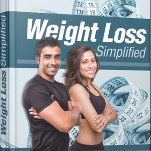 Weight Loss Simplified 61 Page Ebook, Printable Weight Loss Guide, Healthy Eating, Fitness Plan, Diet Plan, Diet And Fitness Printable Ebook