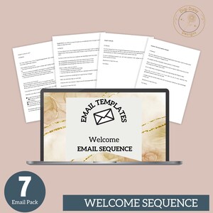 Welcome Email Sequence | Email Scripts | Email Launch | Email Templates | Welcome Email Bundle