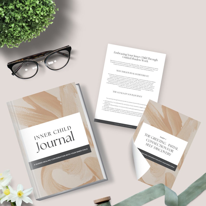 Heal Your Inner Child Shadow Work Journal, Edit in Canva, Instant ...