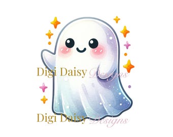 Fantasma fofo png, fantasma fofo png de halloween, adesivo png, caneca png, impressão sob demanda png, clipart de halloween, fantasma fofo de boujee da temporada assustadora