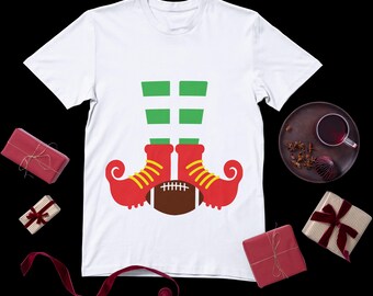 Christmas PNG | Kids PNG | Football Elf Legs svg | Digital Download | Football Elf |  Commercial Use | Christmas Elf Cut files, Cricut files