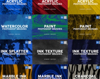 Ultimate Photoshop Brushes Bundle - 5,000+ High-Quality Digital Art Tools