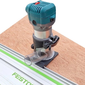 Makita, Dewalt, Katsu, Router Trimmer Guide Rail Attachment for Festool, Makita rails