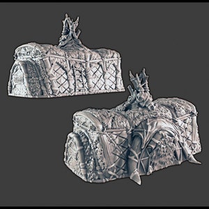 Dungeons & Dragons Ice Tribe Hut - Chieftain Scatter Terrain Scenery for Pathfinder 2E, Tabletop RPGs Wargaming Unpainted