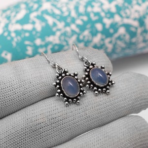 Moonstone Earring, Gemstone Earring, Handmade Earring, Designer Earring, 925 Silver Earring, Boho Earring, Beautiful Earring, Women Earring